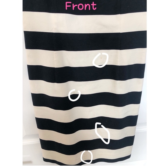 Gerolamo Business Casual Dress Black/White - Picture 3 of 7